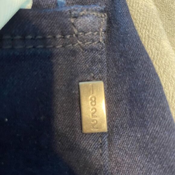 1822 Denim Super Slim Maternity Jeans Blue Butter Denim Ankle Bellyband 31 - Picture 7 of 8